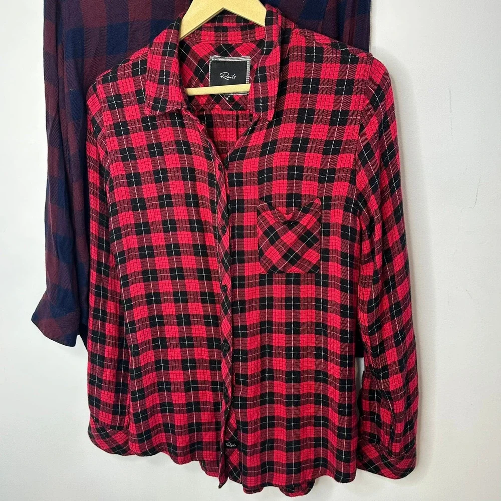 Rails plaid button